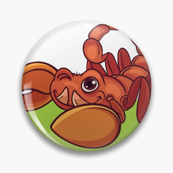 Item preview, Cute Orange Cartoon Scorpion Friendly Animal Vector Illustration designed and sold by PIXeez⭐️⭐️⭐️⭐️⭐️.