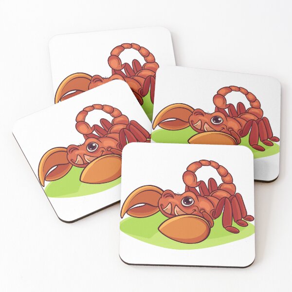 Item preview, Cute Orange Cartoon Scorpion Friendly Animal Vector Illustration designed and sold by PIXeez⭐️⭐️⭐️⭐️⭐️.