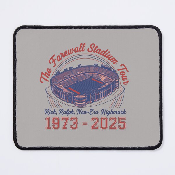 Item preview, The Farewell Stadium Tour Highmark 1973 2025 Rich Ralph New Era Buffalo Bills Fan Art Apparel Gift designed and sold by saovipgames.