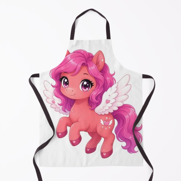 Item preview, Cute Pink Winged red Pegasus unicorn Fantasy Pony designed and sold by ExploreAura Studio.