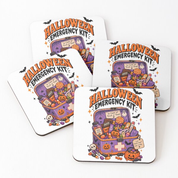 Item preview, Halloween Emergency Kit - Cute Spooky Trick or Treat Candy Design designed and sold by Seven-crafts-.