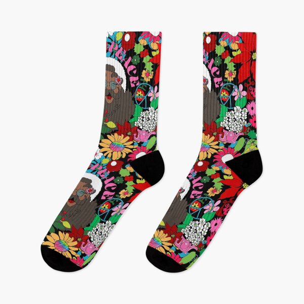 Item preview, Psychedelic Santa - Medium Skintone designed and sold by YesterdayColl.