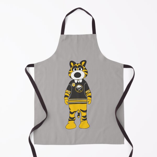 Item preview, Buffalo Sabres Tiger Mascot Standing Black Jersey Yellow Black Hockey NHL Fan Art Apparel Gift designed and sold by saovipgames.