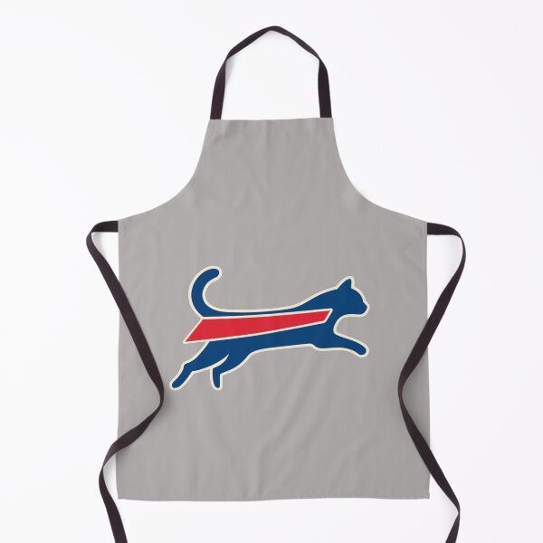 Item preview, Buffalo Bills Cat Silhouette Red Stripe Logo Parody Running Cat Style Fan Art Apparel Gift designed and sold by saovipgames.