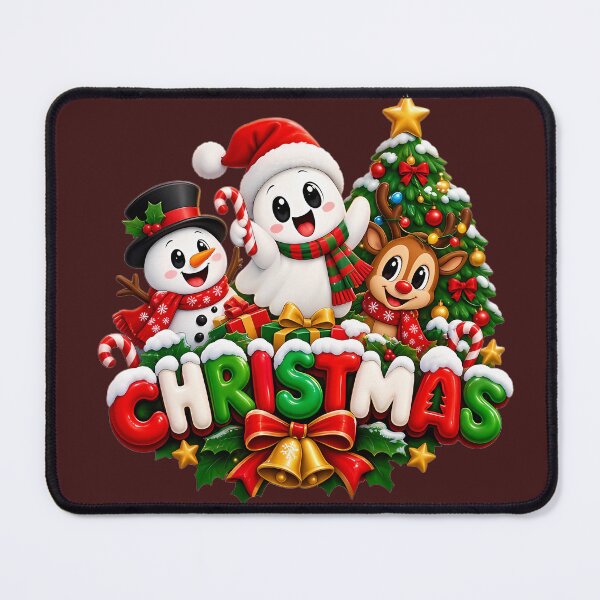 Item preview, Christmas Wonderland Cute 3D Holiday Characters designed and sold by HoMya.