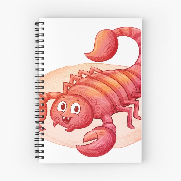 Item preview, Cute Red Cartoon Scorpion Cute Animal Watercolor Illustration designed and sold by PIXeez⭐️⭐️⭐️⭐️⭐️.
