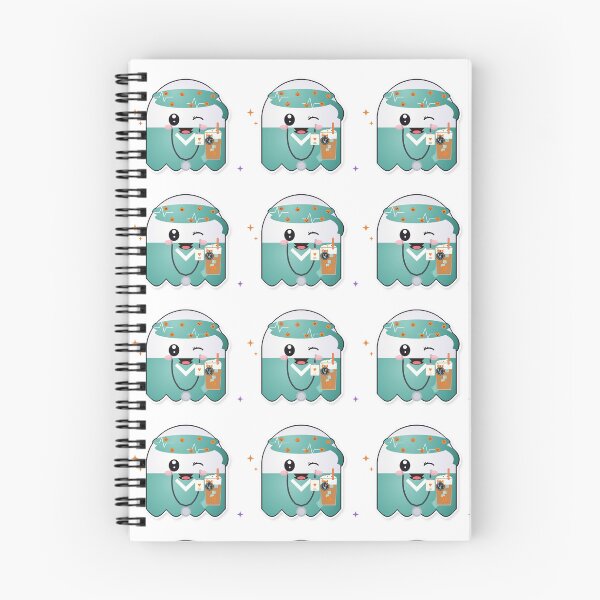 Item preview, Winking Nurse Ghost Sticker | Pumpkin Spice Latte Halloween Decal designed and sold by mryan78.
