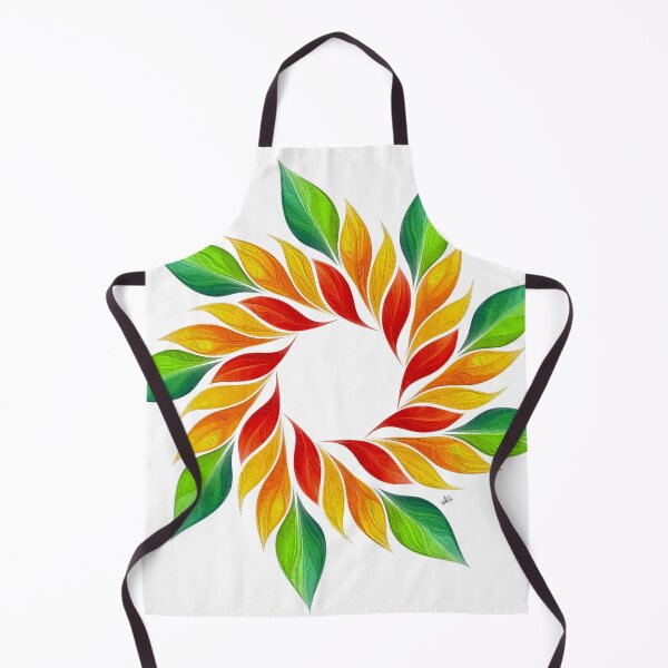 Item preview, Colorful Leaf Mandala designed and sold by Anas Arts.