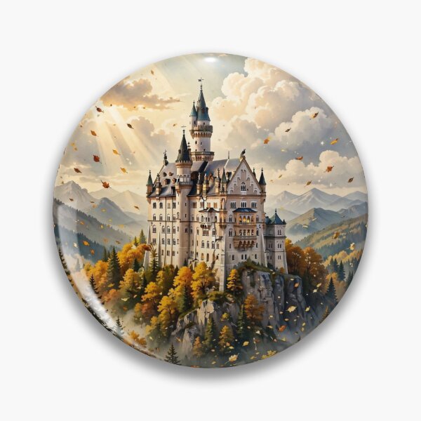 Item preview, Germany — Neuschwanstein Castle: A Fairytale Above the Alps designed and sold by DibujandoPorfa.