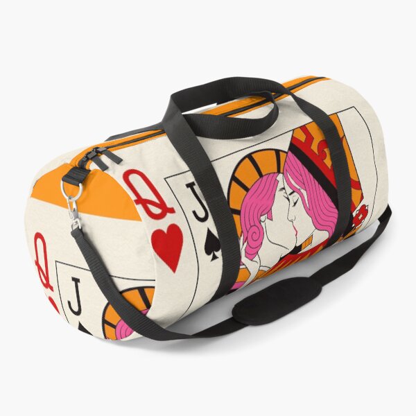 Item preview, Queen and Jack Kissing Playing Card designed and sold by SaltedBeachPaperie.