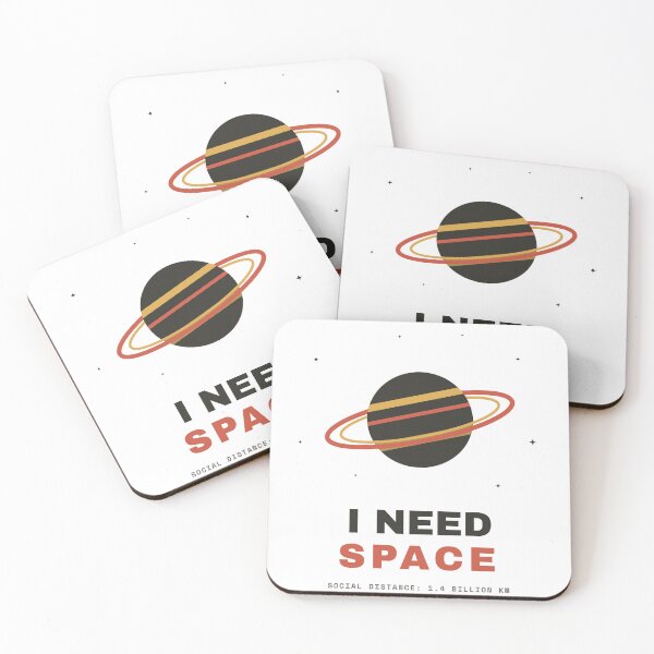 Item preview, I Need Space - Saturn Planet Funny Introvert Astronomy designed and sold by Rilindi.