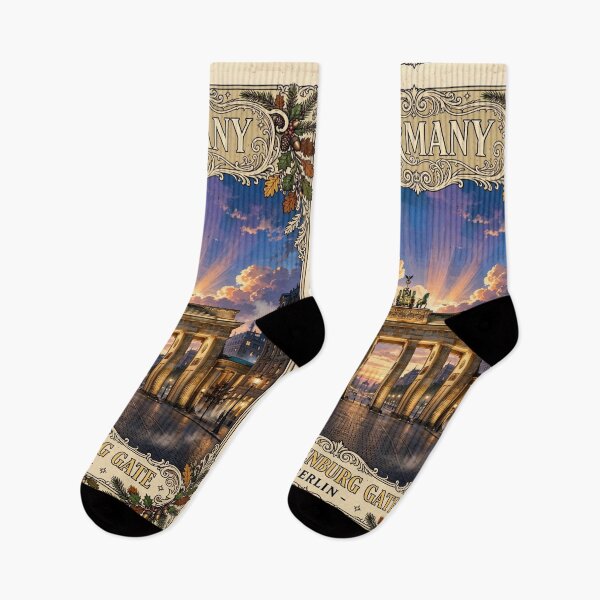 Item preview, Germany — Brandenburg Gate: Berlin at Blue Hour designed and sold by DibujandoPorfa.