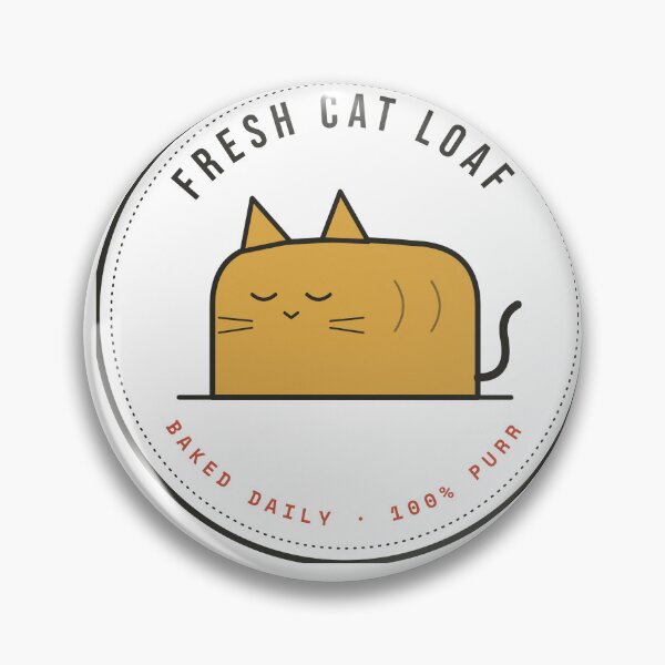 Item preview, Fresh Cat Loaf - Funny Cat Bread Bakery Label designed and sold by Rilindi.
