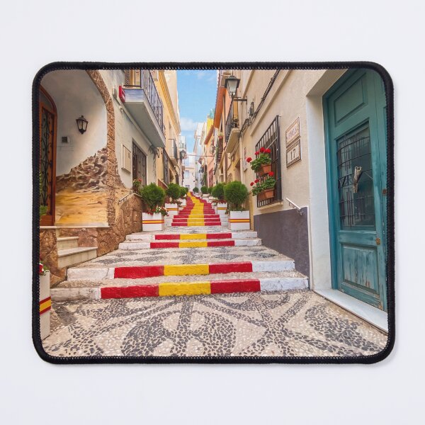 Item preview, Colours of Calle de Pachalt, Calpe designed and sold by Astute-Artio-Photography.