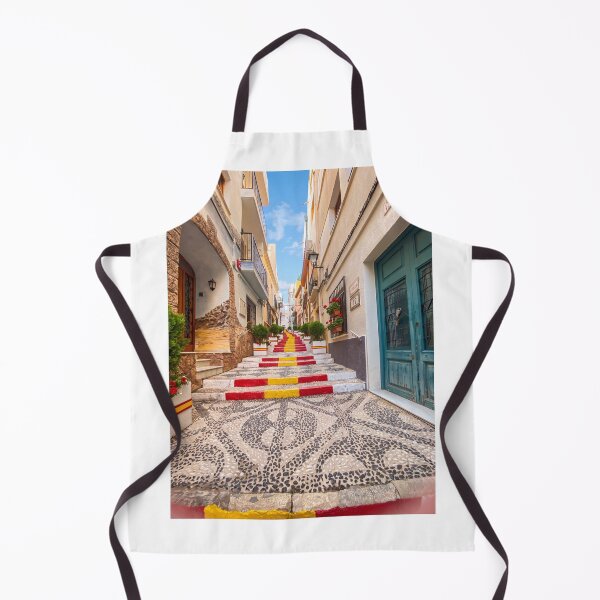 Item preview, Colours of Calle de Pachalt, Calpe designed and sold by Astute-Artio-Photography.