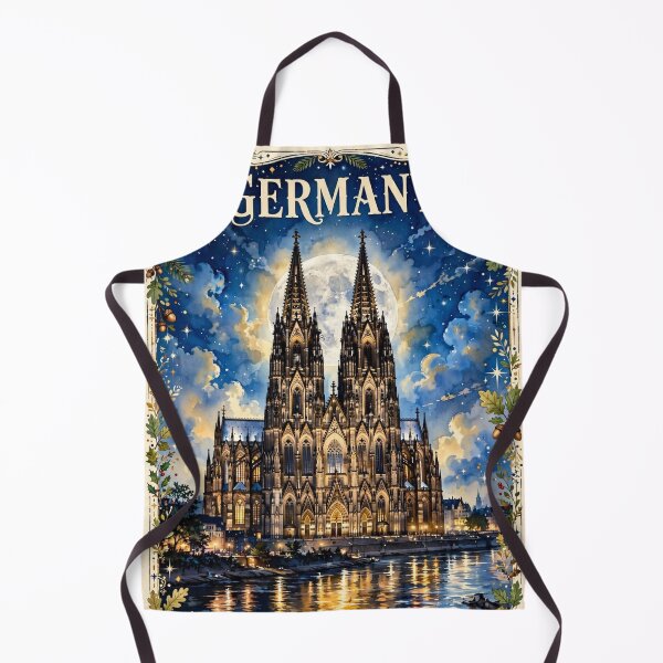 Item preview, Germany — Cologne Cathedral: Moonlit Gothic Majesty designed and sold by DibujandoPorfa.