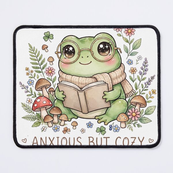 Item preview, Anxious But Cozy Funny designed and sold by YoutahShop⭐⭐⭐⭐⭐.