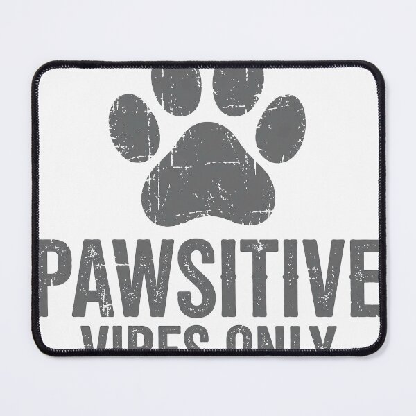 Item preview, Pawsitive Vibes Only - Cute Paw Print designed and sold by Random❌Dude.