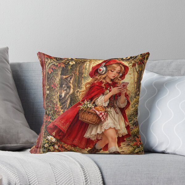 Item preview, LITTLE RED RIDING HOOD – Classic Story, Modern Problems designed and sold by AnastasiaNensy.