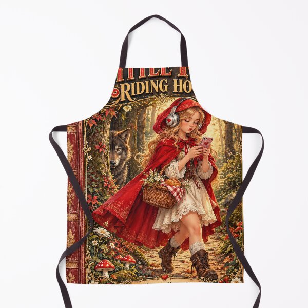 Item preview, LITTLE RED RIDING HOOD – Classic Story, Modern Problems designed and sold by AnastasiaNensy.