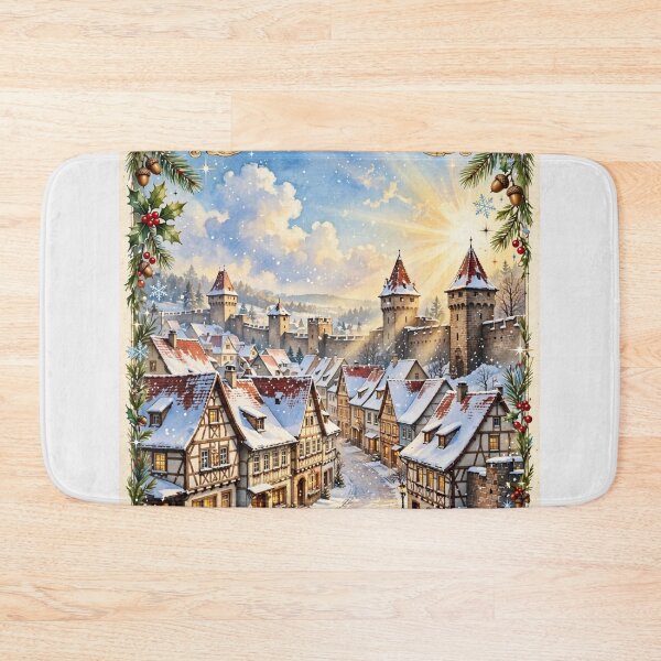 Item preview, Germany — Rothenburg ob der Tauber: A Winter Storybook designed and sold by DibujandoPorfa.