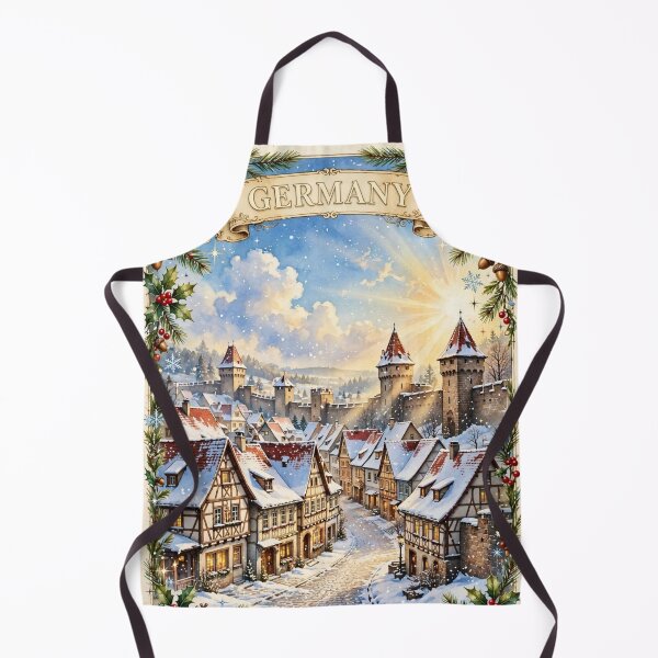 Item preview, Germany — Rothenburg ob der Tauber: A Winter Storybook designed and sold by DibujandoPorfa.