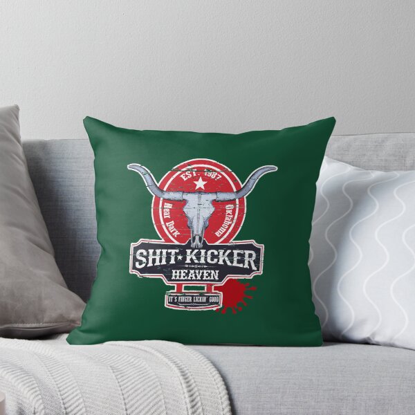 Aperçu de l'œuvre Affiche graphique vieillie du groupe Shit Kicker Heaven pour les fans créée et vendue par GeekDownAppared.