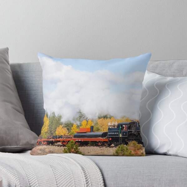 Item preview, Steam Train in Autumn Landscape designed and sold by jklune.