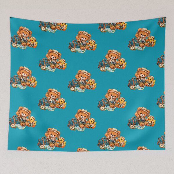 Item preview, Nono and Ducky – Little Explorers designed and sold by JessouArt.