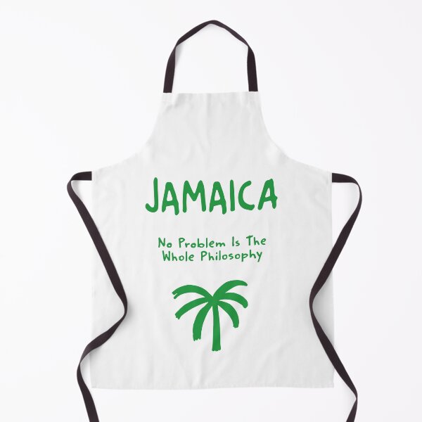 Item preview, Jamaica – "No Problem Is The Whole Philosophy" Funny Quote Print designed and sold by MarkedArtPrints.