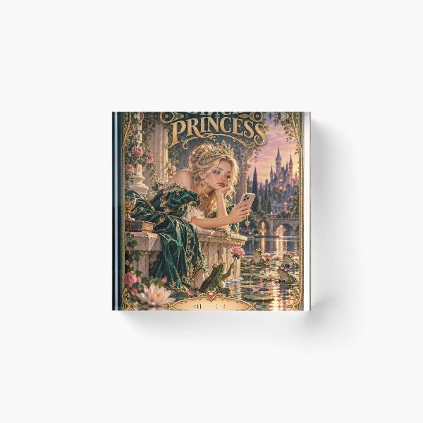 Item preview, THE FROG PRINCESS – Classic Story, Modern Problems designed and sold by AnastasiaNensy.