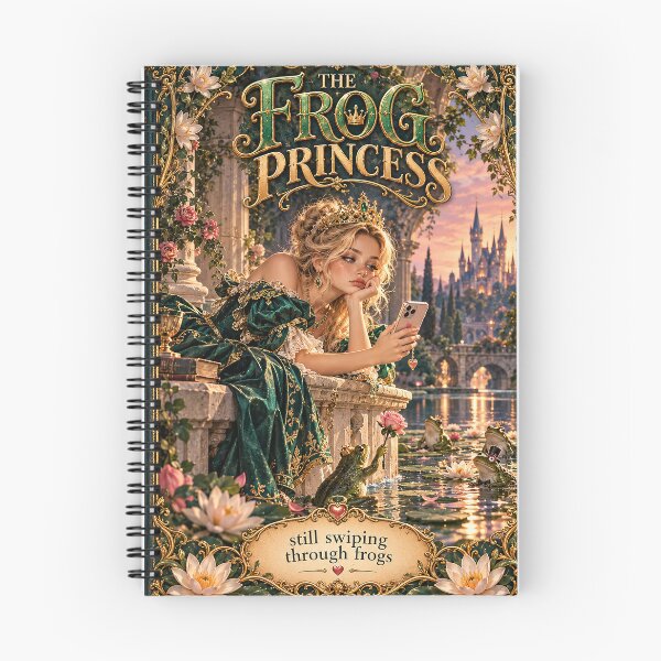 Item preview, THE FROG PRINCESS – Classic Story, Modern Problems designed and sold by AnastasiaNensy.