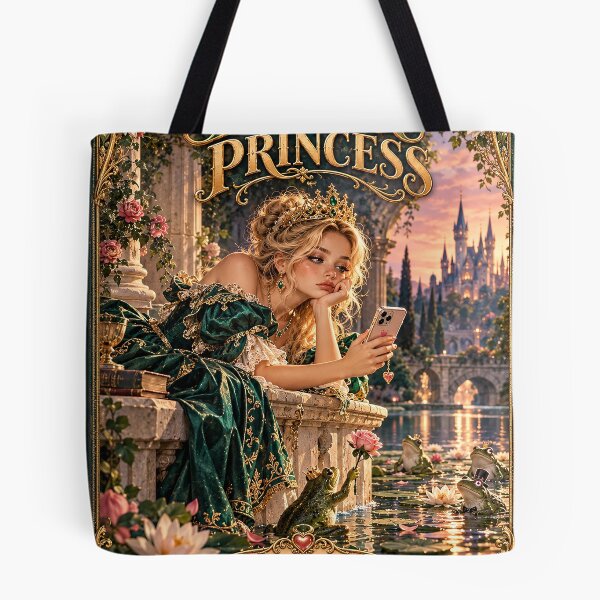 Item preview, THE FROG PRINCESS – Classic Story, Modern Problems designed and sold by AnastasiaNensy.