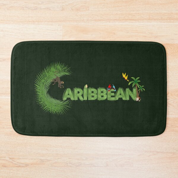 Item preview, Caribbean Jungle Wildlife Wordmark designed and sold by CaribbeanSoul868.