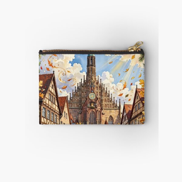 Item preview, Germany — Nuremberg Old Town: Autumn in the Old City designed and sold by DibujandoPorfa.