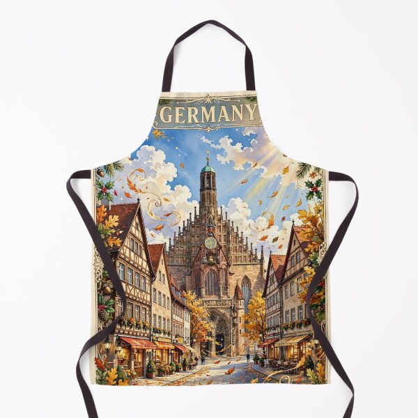 Item preview, Germany — Nuremberg Old Town: Autumn in the Old City designed and sold by DibujandoPorfa.