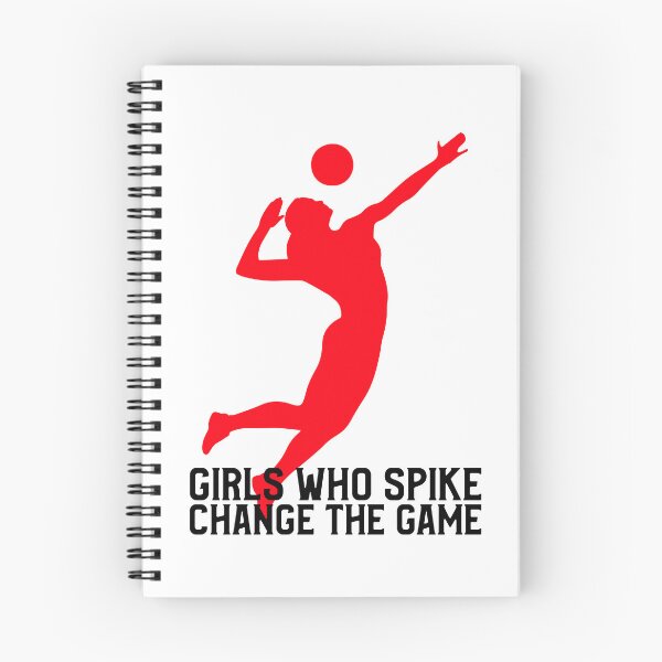 Item preview, Girls Who Spike Change the Game Women's Volleyball T-shirt designed and sold by OhThatTee.