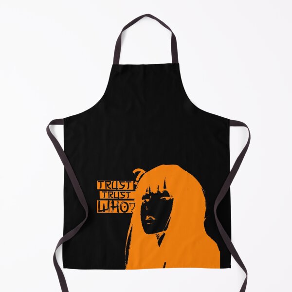 Item preview, Trust Who? Dark Aesthetic Orange & Black Thriller Design designed and sold by HQ74.