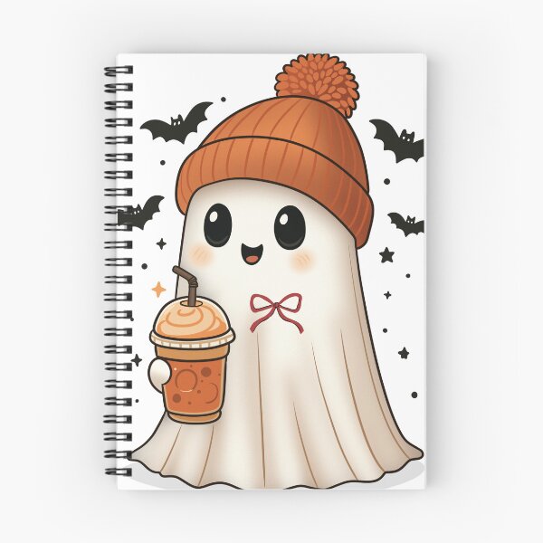 Item preview, Sweet Ghost Pumpkin Spice Latte Autumn Hat designed and sold by Neworld24.