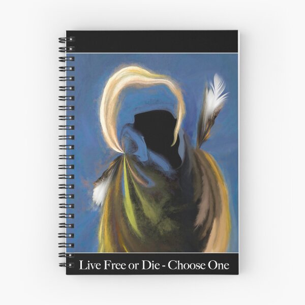 Item preview, Winter Warrior Poster - Live Free or Die designed and sold by Wayne King.