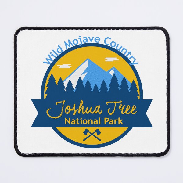 Item preview, Joshua Tree National Park Badge | Wild Mojave Country Vintage Desert Travel Design designed and sold by DonnaRaine.