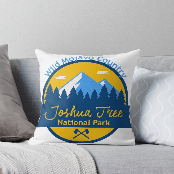 Item preview, Joshua Tree National Park Badge | Wild Mojave Country Vintage Desert Travel Design designed and sold by DonnaRaine.