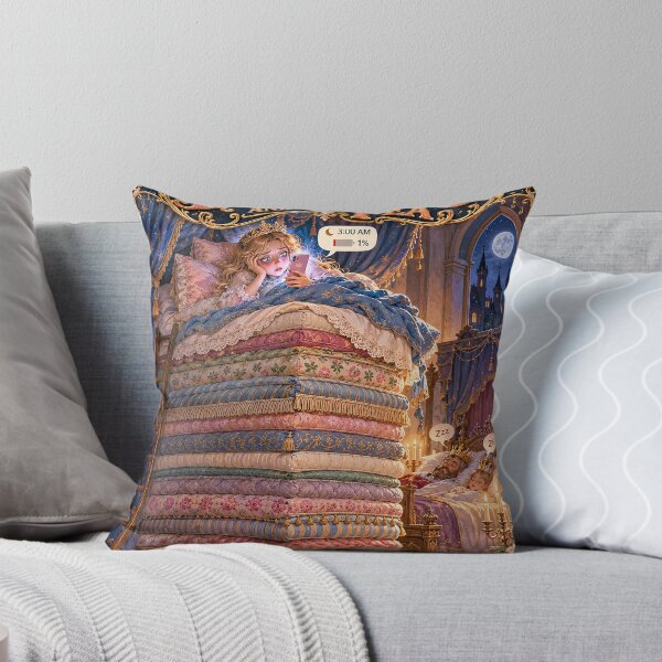 Item preview, THE PRINCESS AND THE PEA – Classic Story, Modern Problems designed and sold by AnastasiaNensy.