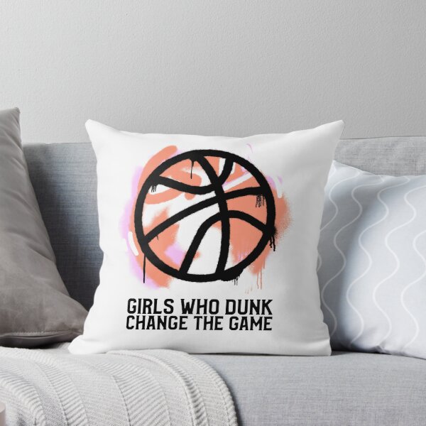 Item preview, Girls Who Dunk Change the Game Women's Basketball T-shirt designed and sold by OhThatTee.