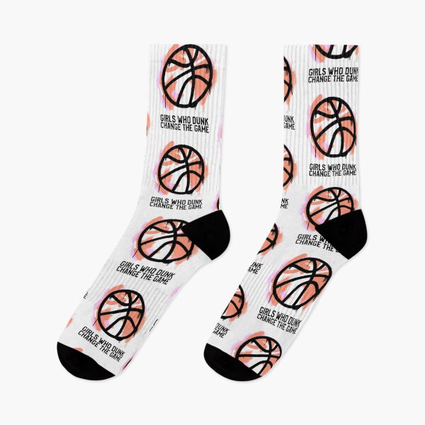 Item preview, Girls Who Dunk Change the Game Women's Basketball T-shirt designed and sold by OhThatTee.