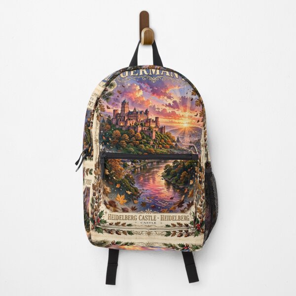 Item preview, Germany — Heidelberg Castle: Twilight Above the Neckar designed and sold by DibujandoPorfa.