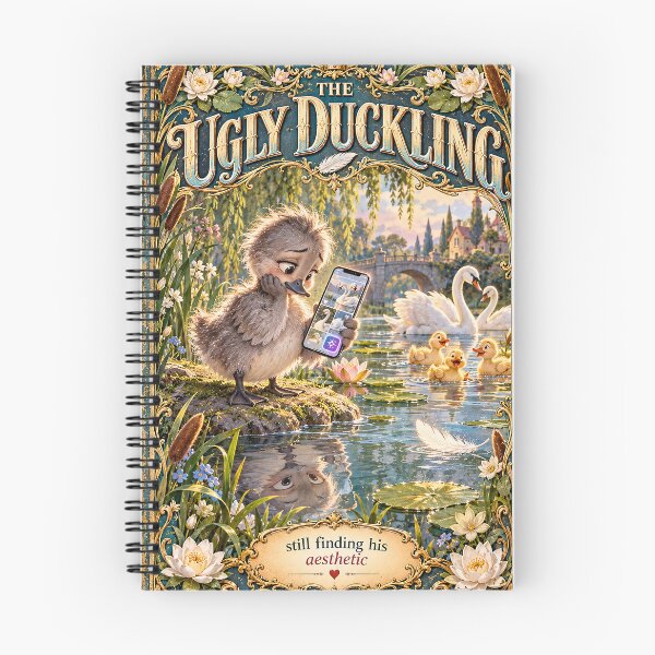 Item preview, THE UGLY DUCKLING – Classic Story, Modern Problems designed and sold by AnastasiaNensy.