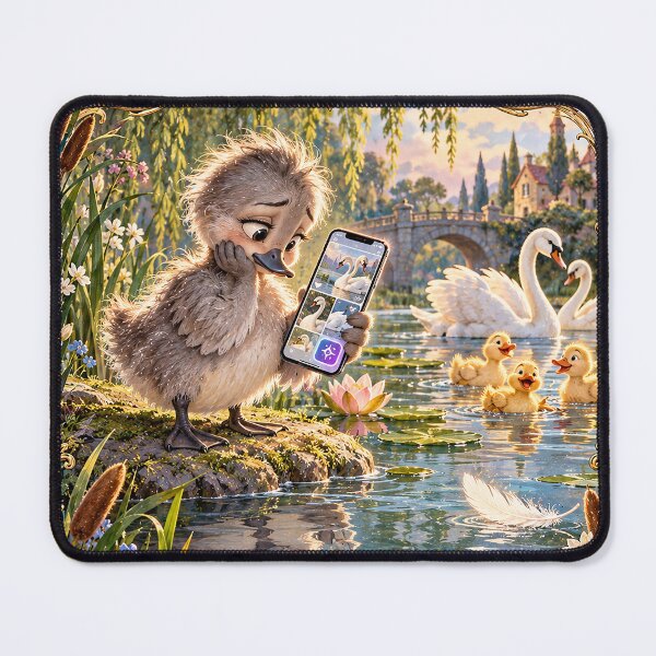 Item preview, THE UGLY DUCKLING – Classic Story, Modern Problems designed and sold by AnastasiaNensy.