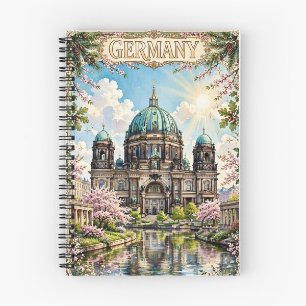Item preview, Germany — Berlin Cathedral: An Art Deco Morning designed and sold by DibujandoPorfa.