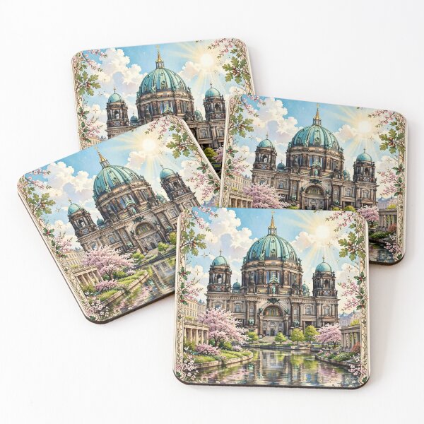 Item preview, Germany — Berlin Cathedral: An Art Deco Morning designed and sold by DibujandoPorfa.
